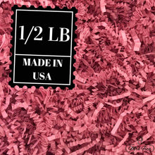 Load image into Gallery viewer, rose pink crinkle paper