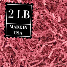 Load image into Gallery viewer, 2 LB bag rose pink decorative void fill