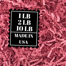 Load image into Gallery viewer, rose pink shredded paper