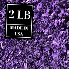 Load image into Gallery viewer, Purple Crinkle Paper Shredded Basket Filler in All Sizes
