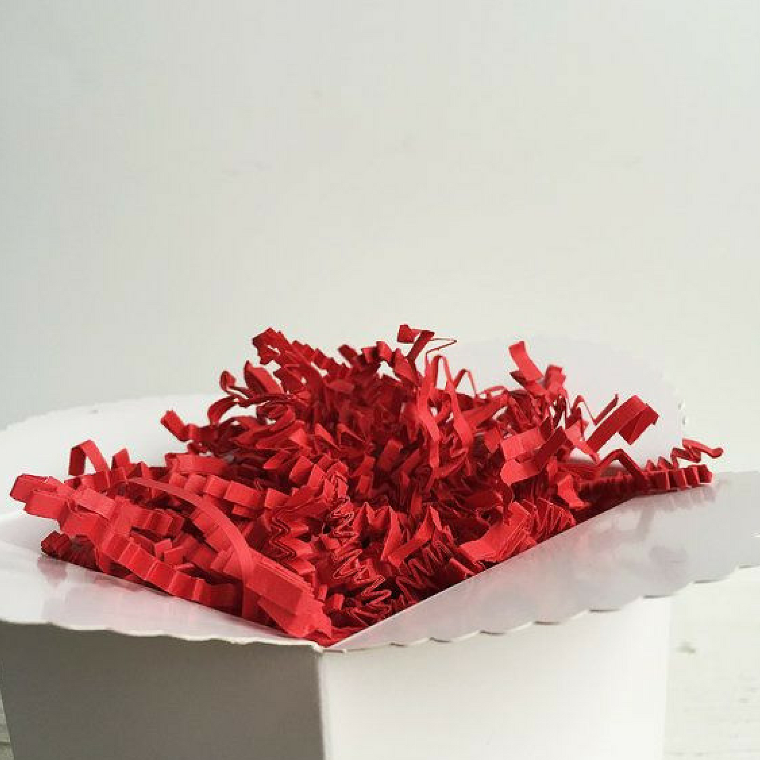 Red Shredded Paper