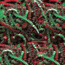 Load image into Gallery viewer, Christmas Crinkle Paper, Red and Green in All Sizes