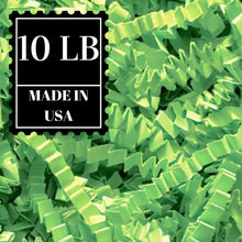 Load image into Gallery viewer, Lime Green Crinkle Paper 10lb Box